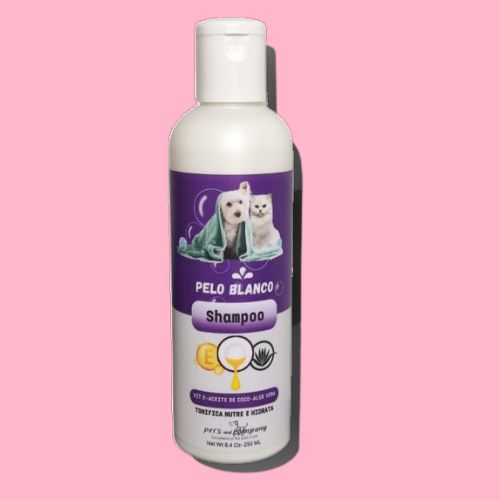 Shampoo para pelo blanco