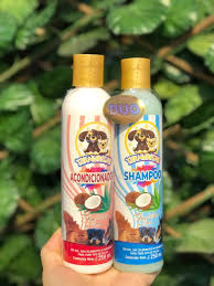 Combo shampoo y acondicionador para mascotas